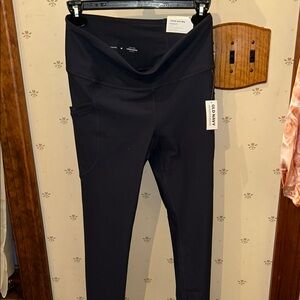 Old Navy Navy color  High-Rise Leggings